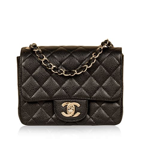 chanel classic flap mini square|chanel mini flap bag price.